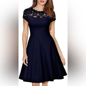 MISSMAY Women's Vintage Floral Lace Size XL. E5